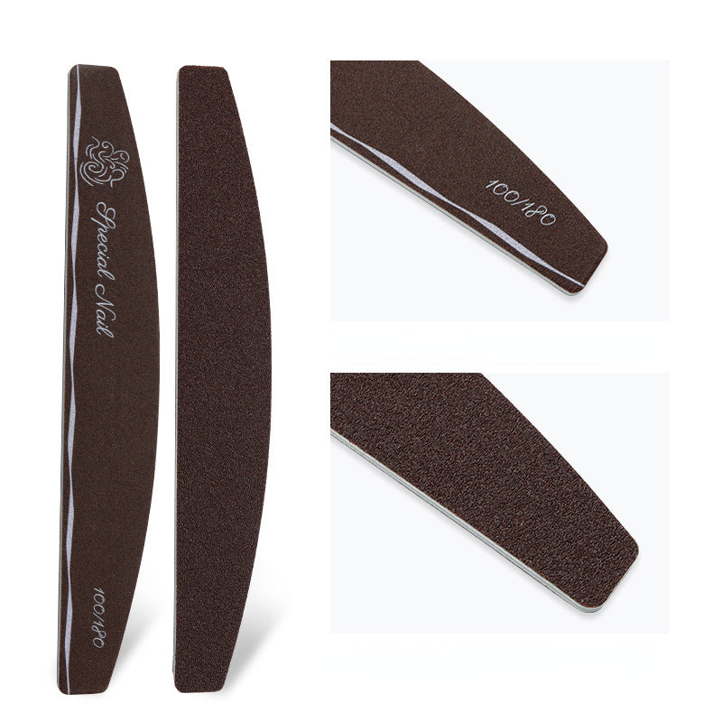 5 PCS Nail File Set - Includes Sponge File. Emery File. and Wooden File for Manicures