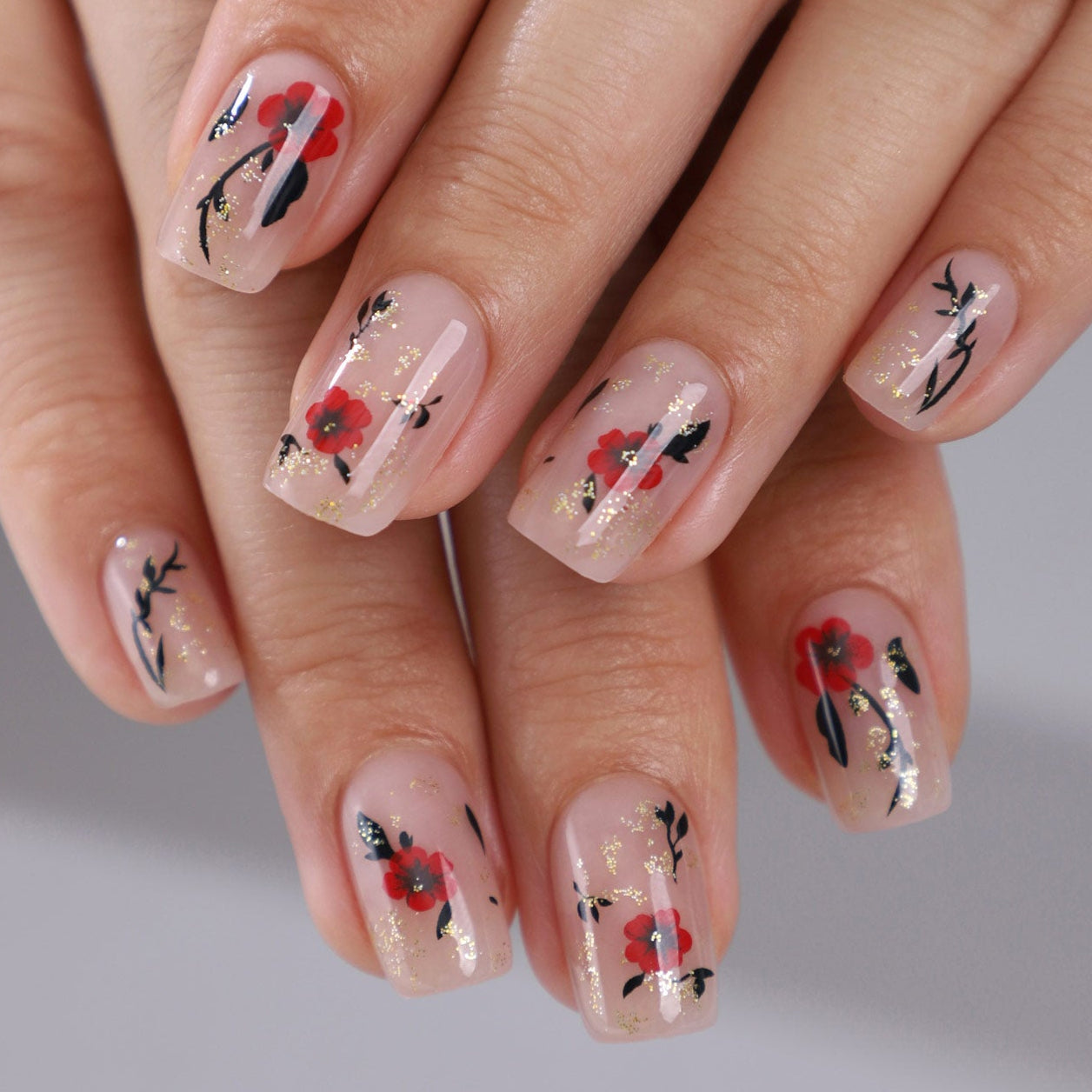 Gel Press On Nails 16 Sizes-32 Pcs Kit X004PR8VS3