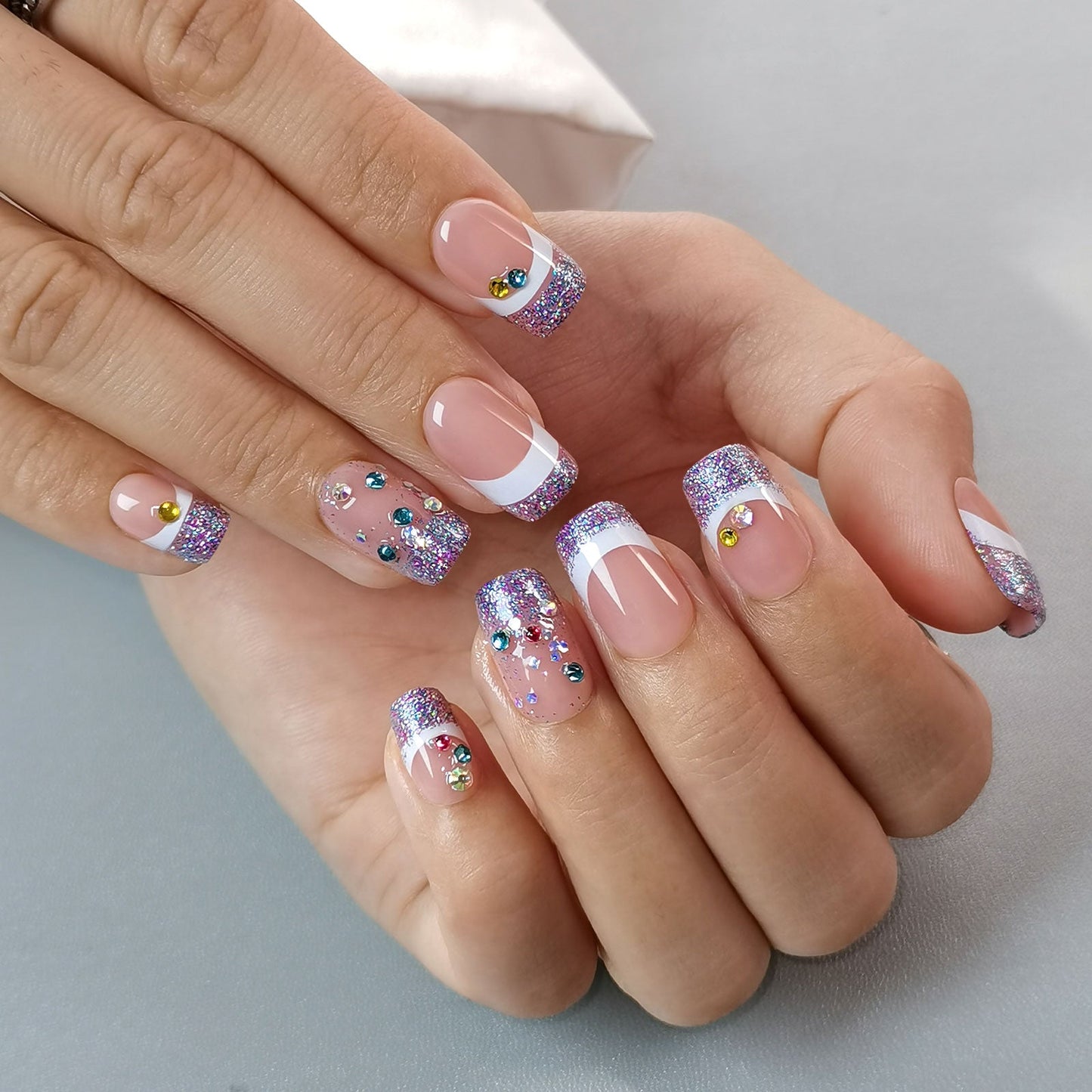 Gel Press On Nails 16 Sizes-32 Pcs Kit X004Q1SOF3