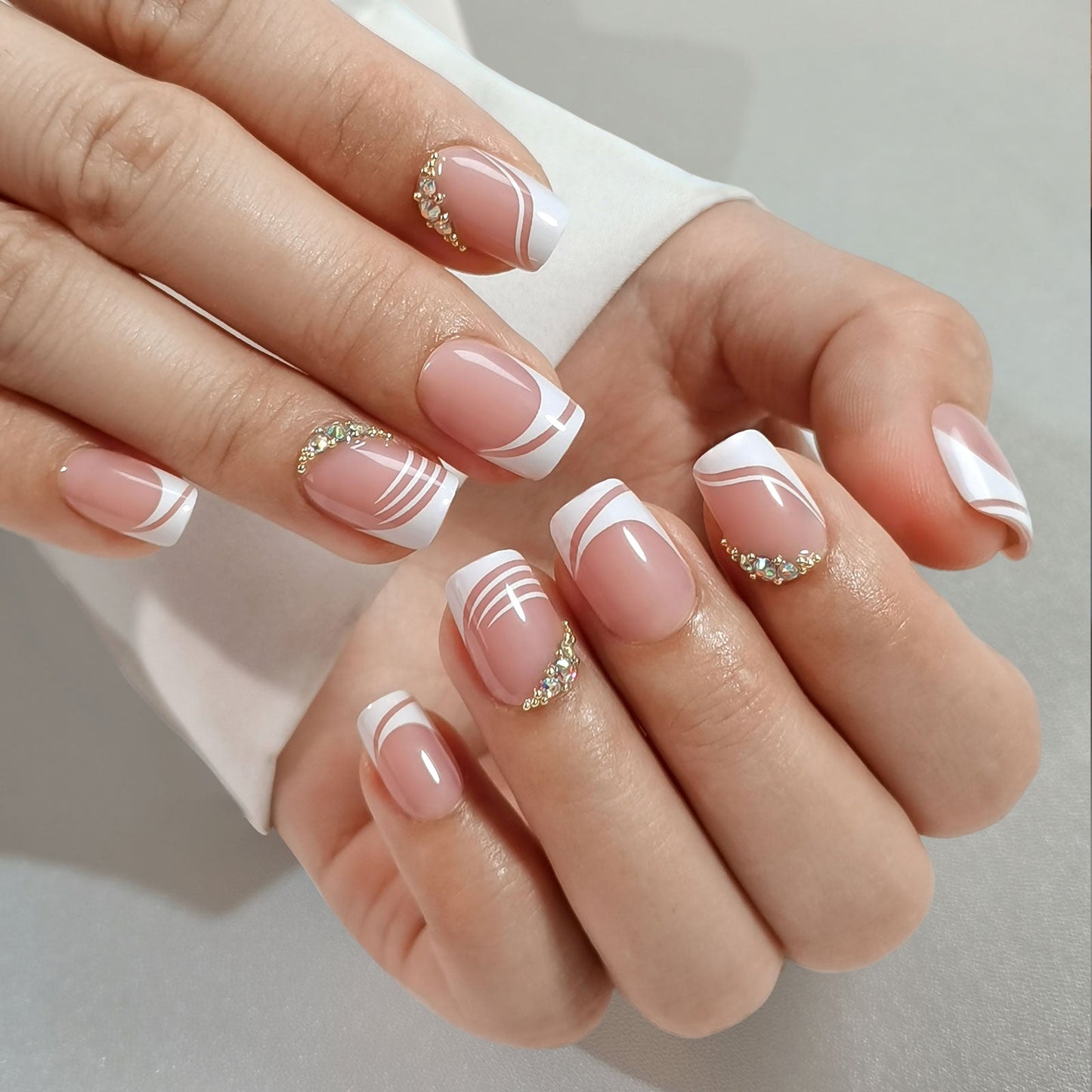 Gel Press On Nails 16 Sizes-32 Pcs Kit X003TYHXJB