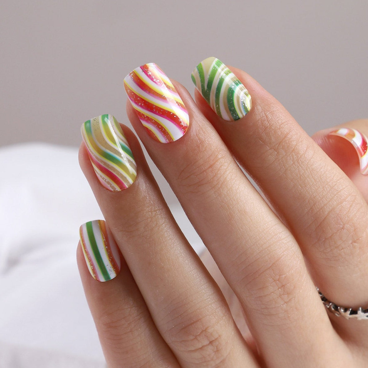 Sale Gel Press On Nails 16 Sizes-32 Pcs Kit X004OJ5GF3