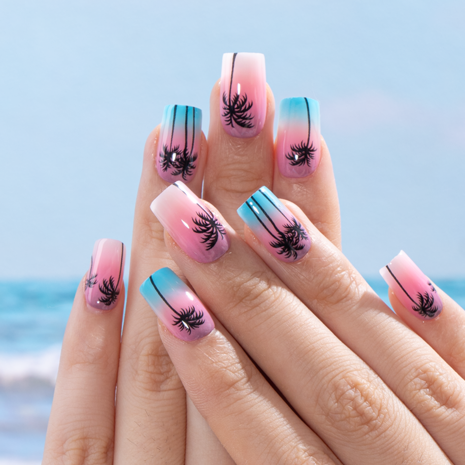 Gel Press On Nails 16 Sizes-32 Pcs Kit X004OYAEYV