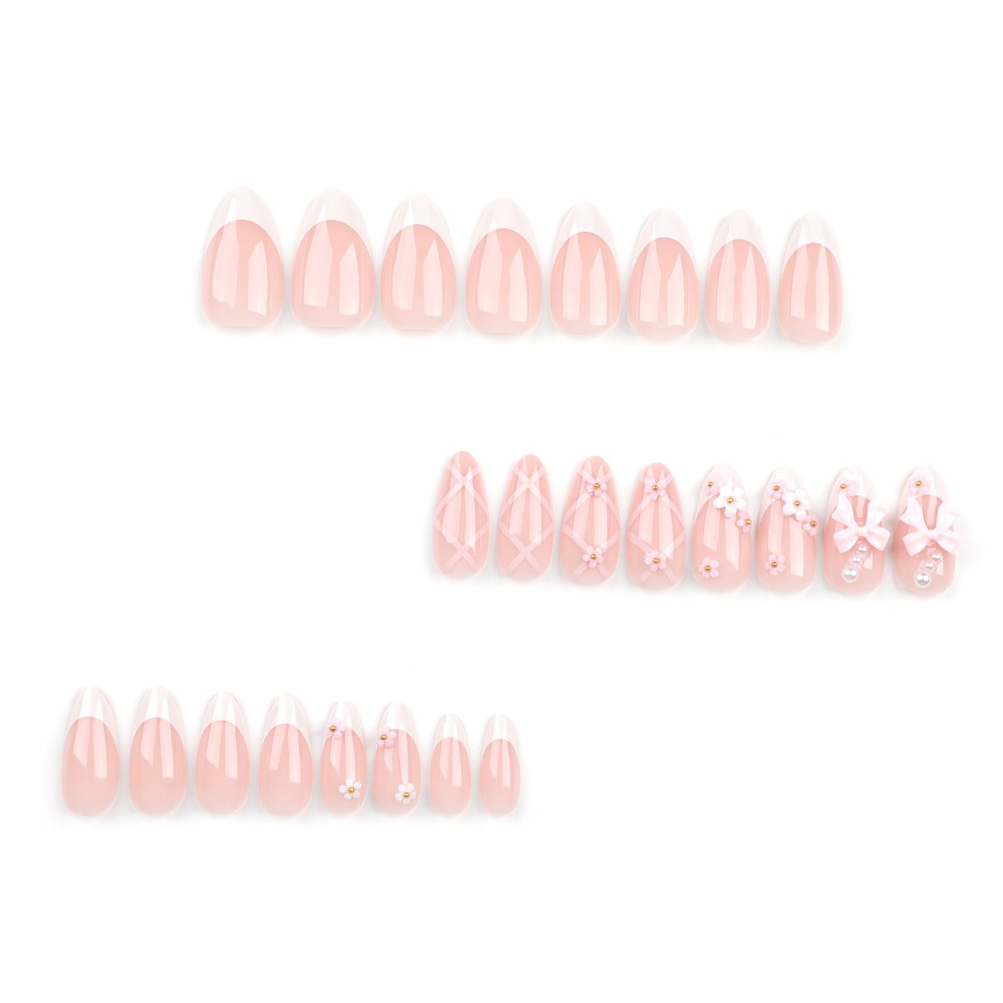 Sale 24pcs/Set Press On Nails JP3378