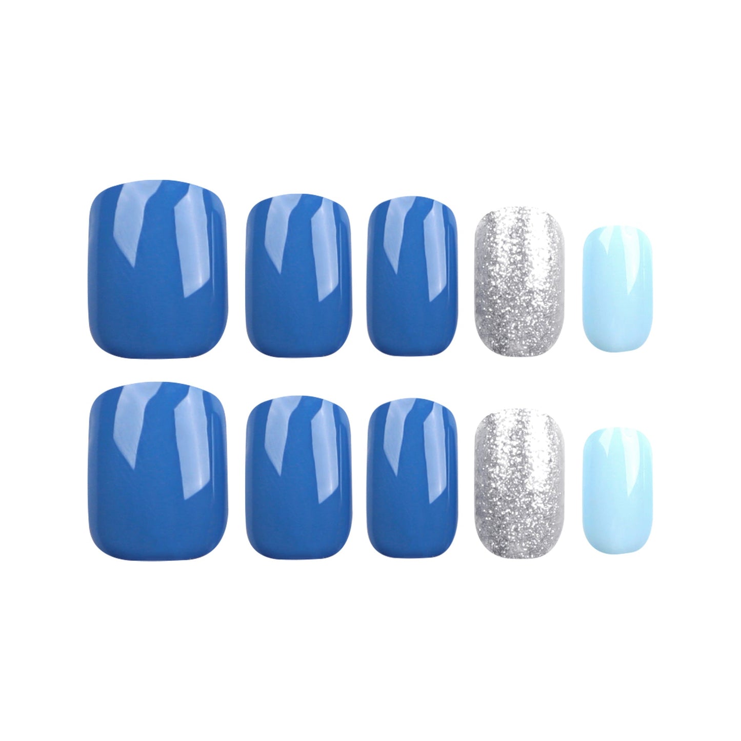 15 Sizes-30 Pcs Acrylic Press On Nails JP2903