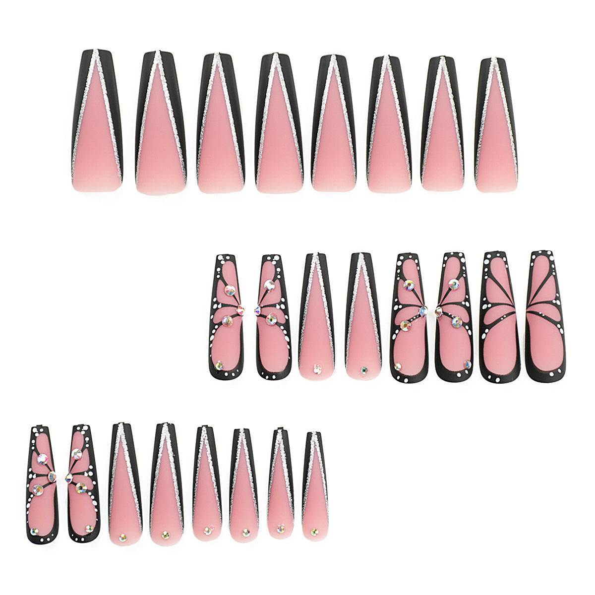 Sale 24pcs/Set Press On NailsJP2763
