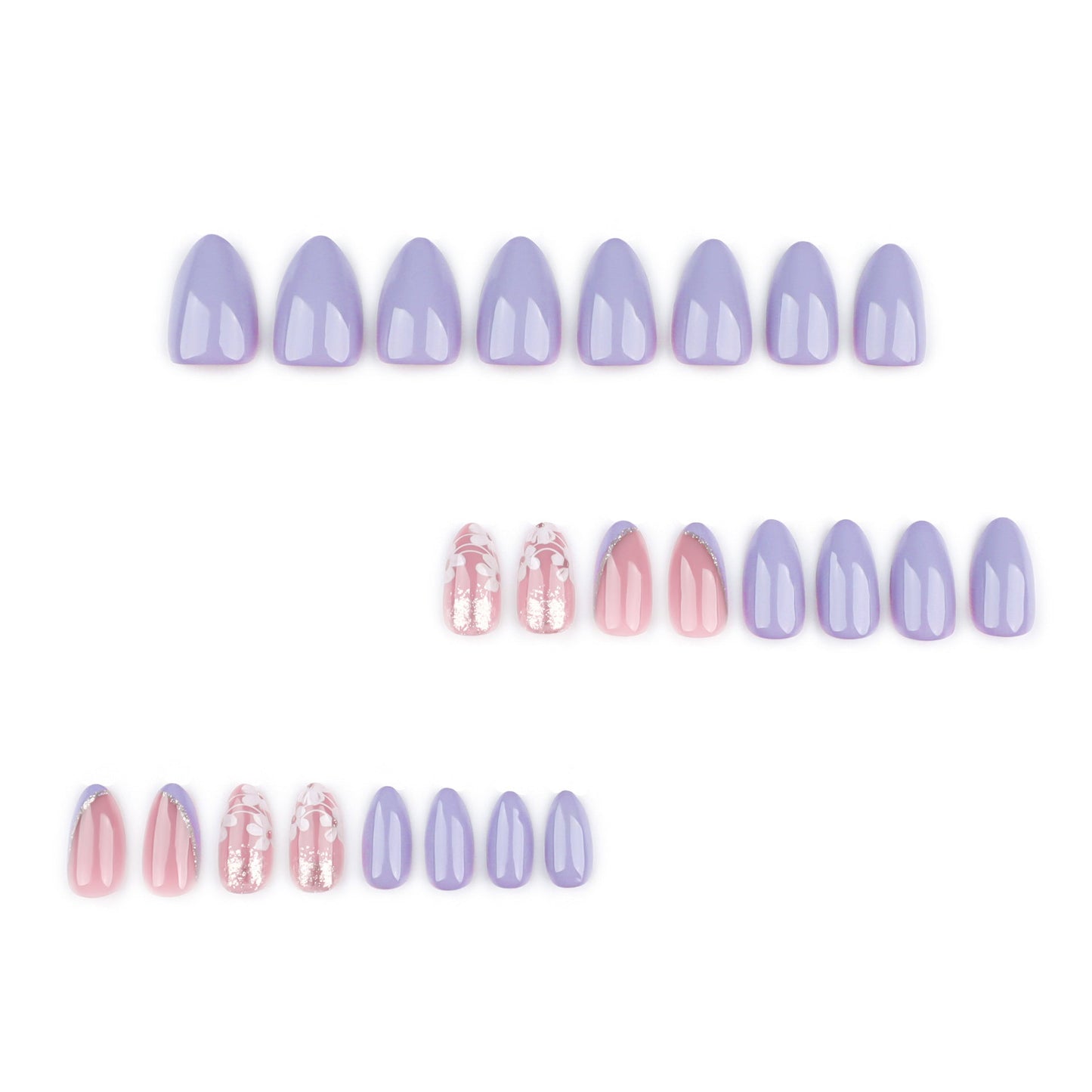 24pcs/Set Press On Nails JP3717