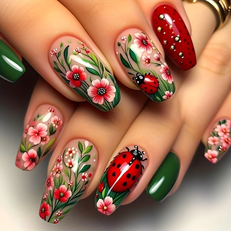 Sale Gel Press On Nails 16 Sizes-32 Pcs Kit X004LQHGUH