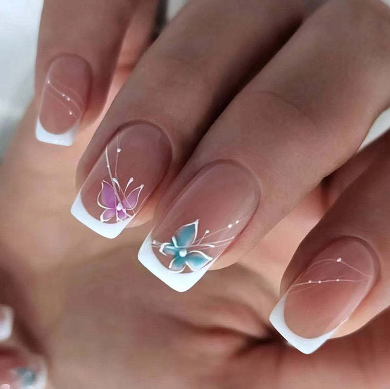 Sale 15 Sizes-30 Pcs Acrylic Press On Nails X0045FDAI1
