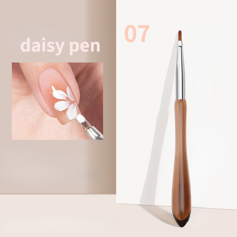 Stained Pen Halo Dye Painting Gradient Round Head Special Phototherapy Pen
