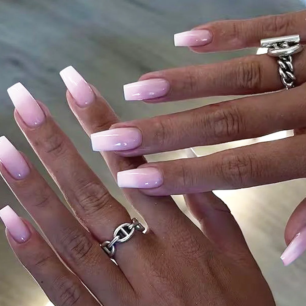 15 Sizes-30 Pcs Acrylic Press On Nails X004A36KNP
