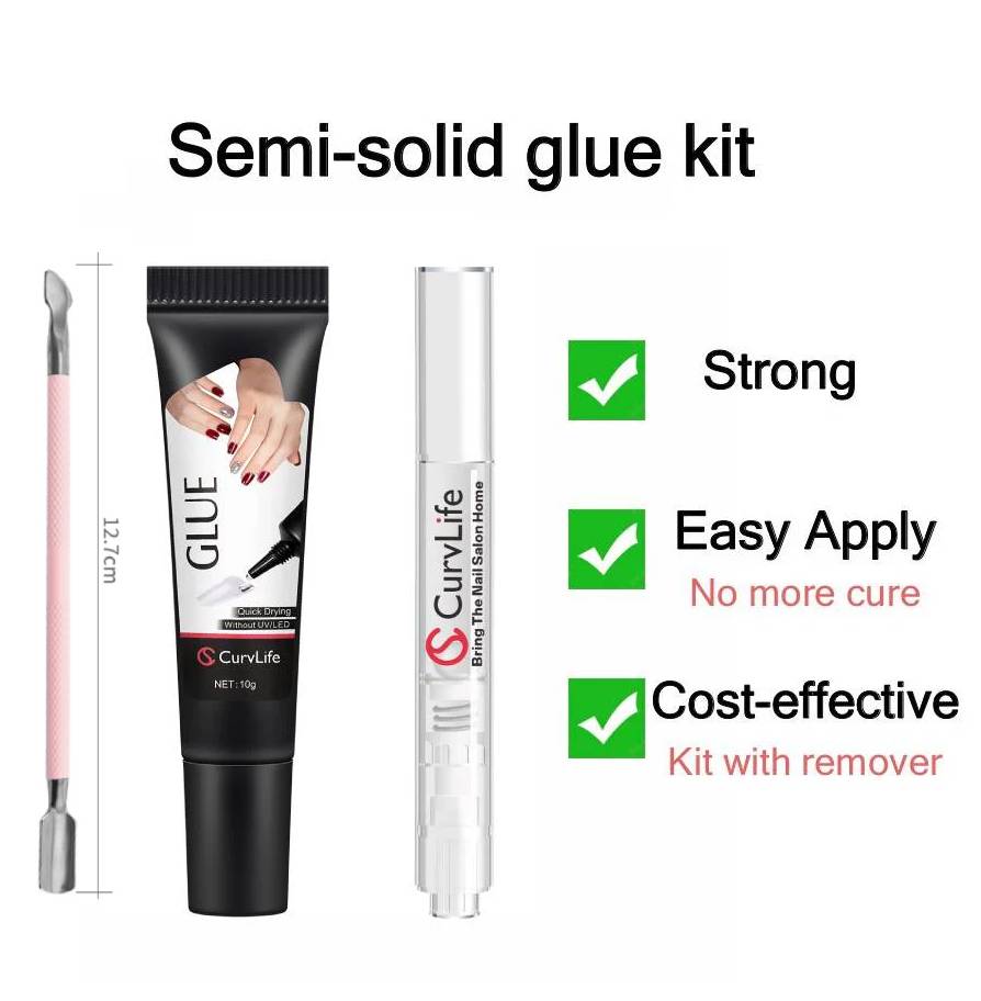 Upgraded Kit Semi Solid Glue and Pinpoint Remover)