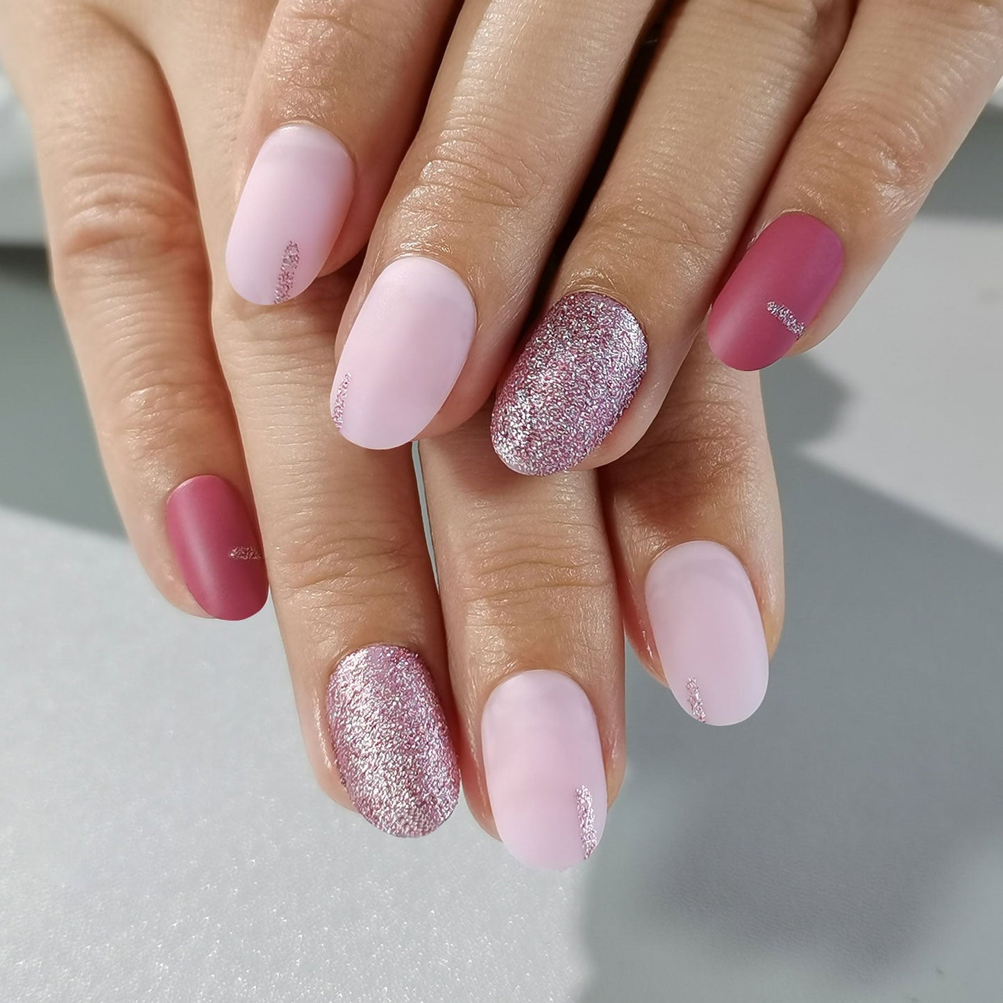 Gel Press On Nails 16 Sizes-32 Pcs Kit X004Q1LDZV