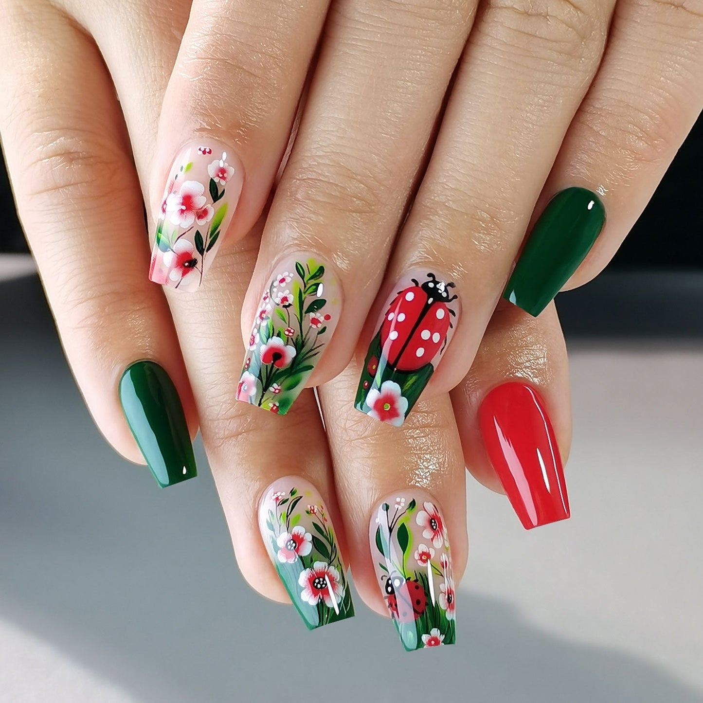 Sale Gel Press On Nails 16 Sizes-32 Pcs Kit X004LQHGUH