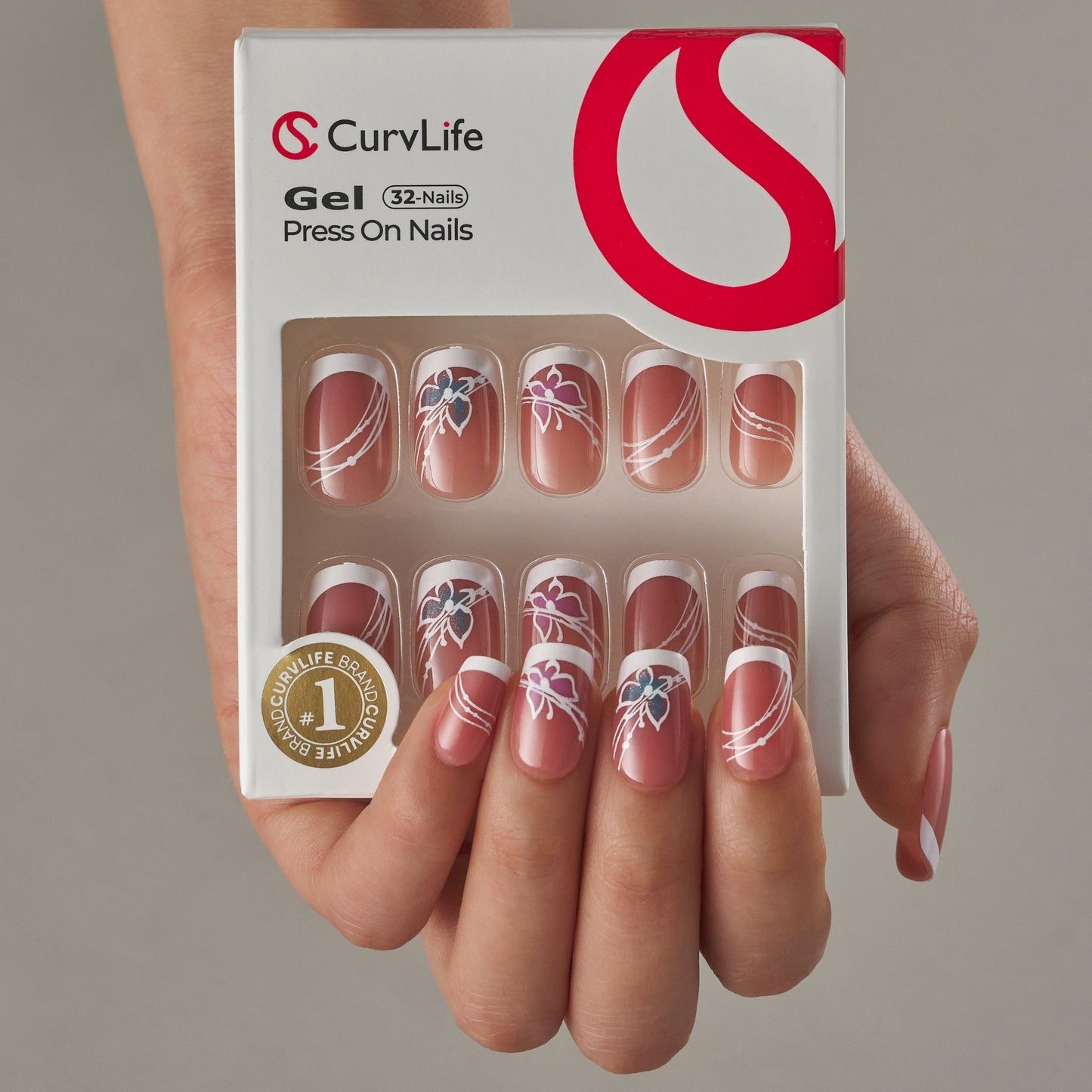 15 Sizes-30 Pcs Acrylic Press On Nails X0045FDAI1