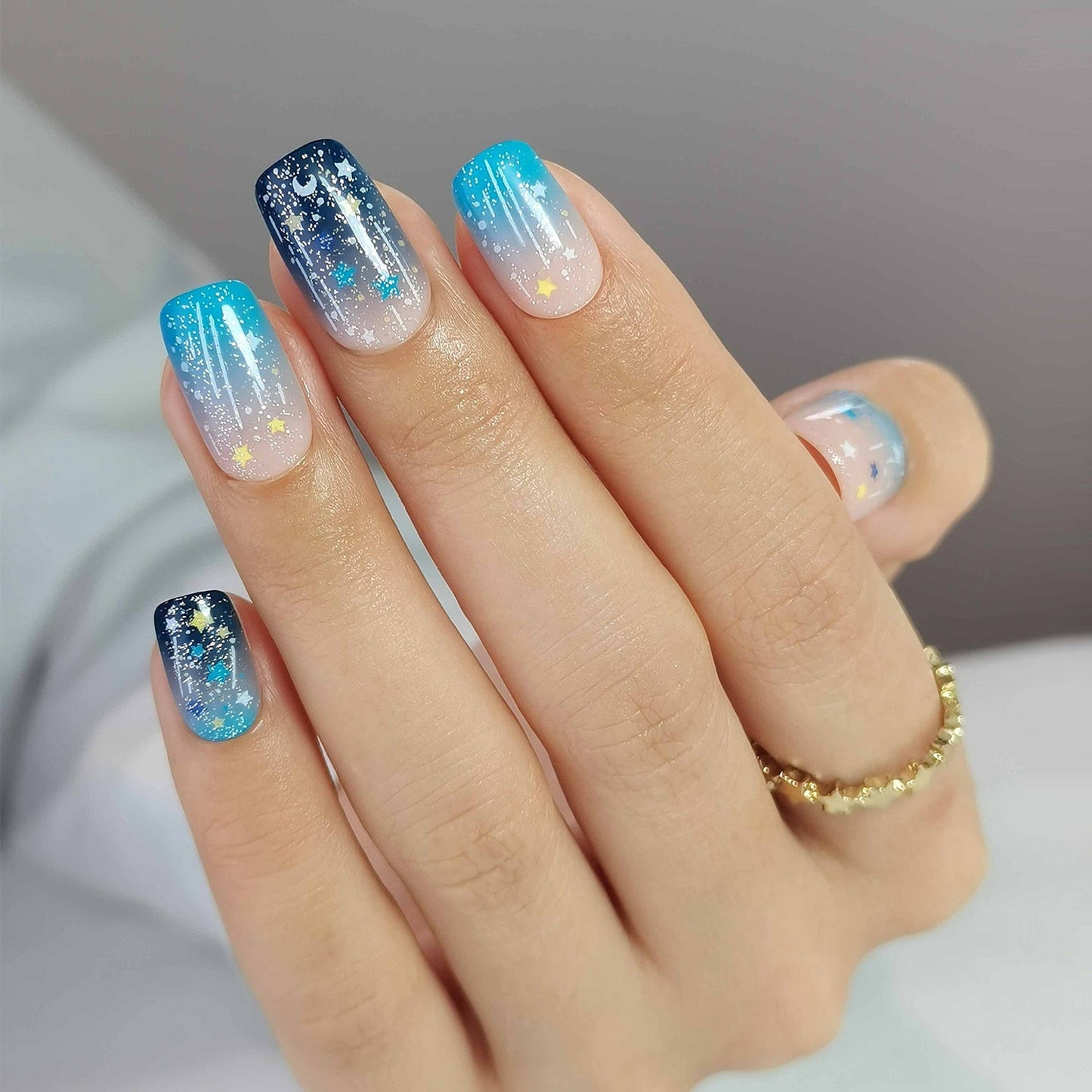 Sale Gel Press On Nails 16 Sizes-32 Pcs Kit  X004MHLCDR