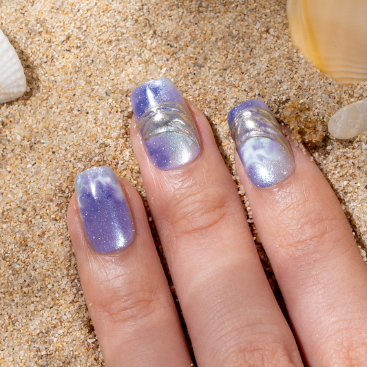 15 Sizes-30 Pcs Acrylic Press On Nails TK3D-T369