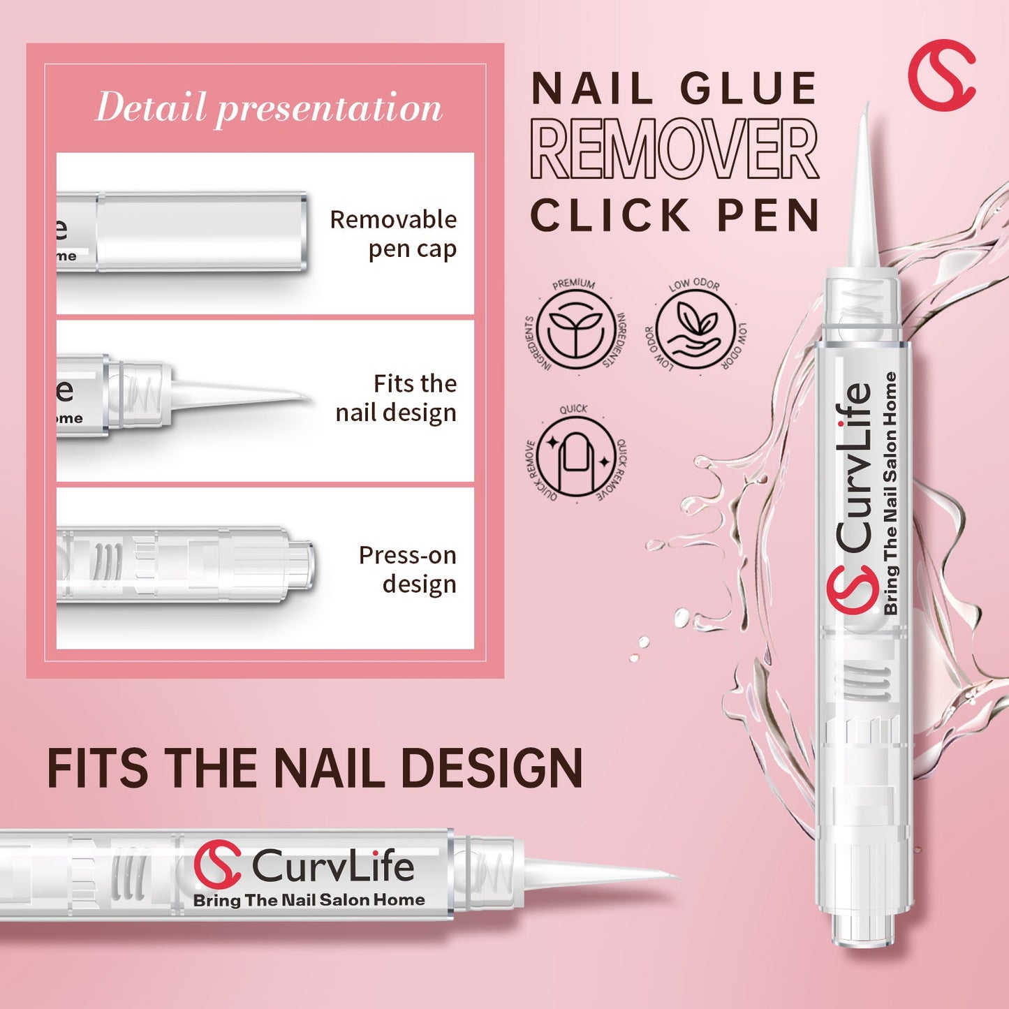 Upgraded Kit Semi Solid Glue and Pinpoint Remover)