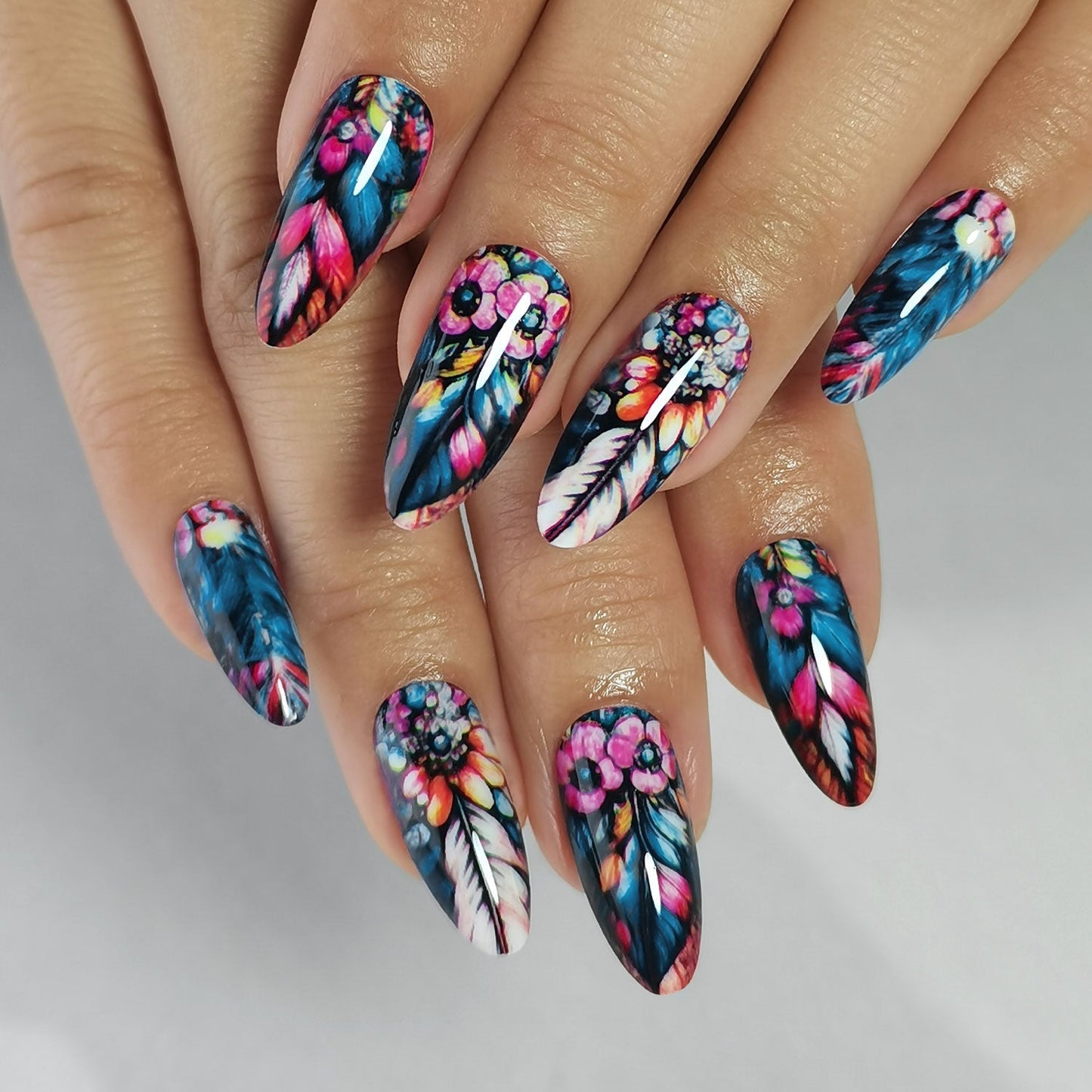 Gel Press On Nail 16 Sizes-32 Pcs Kit BKS3162