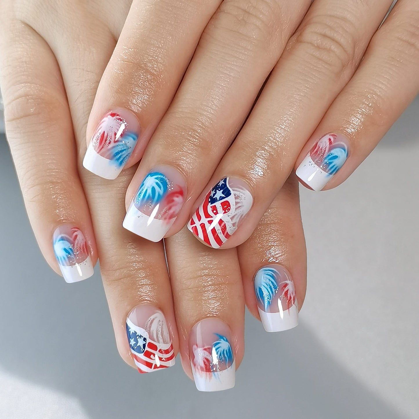 Sale Gel Press On Nails 16 Sizes-32 Pcs Kit X004NQ5T2R