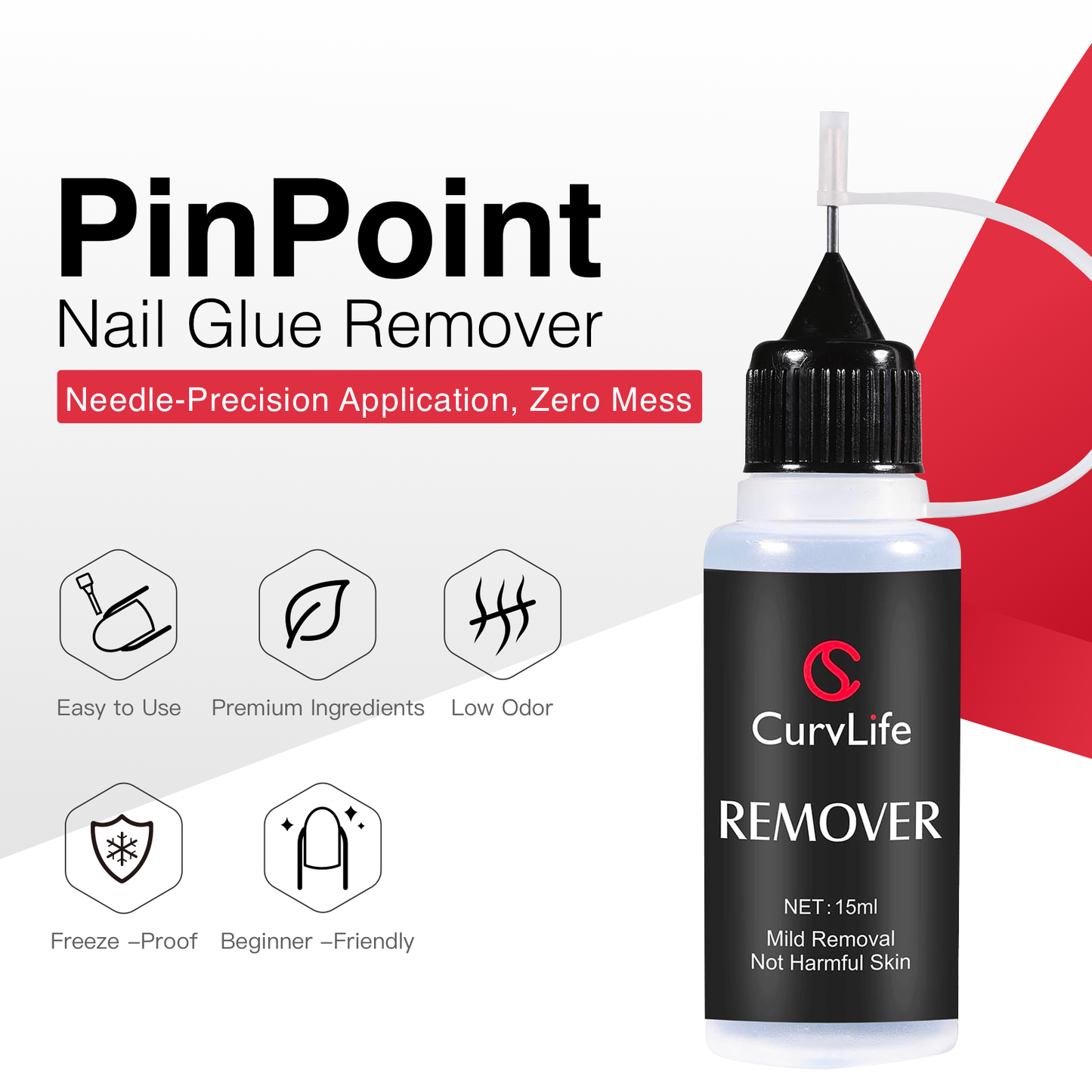 Pinpoint Remover For Nail Glue Remover Press On Nails