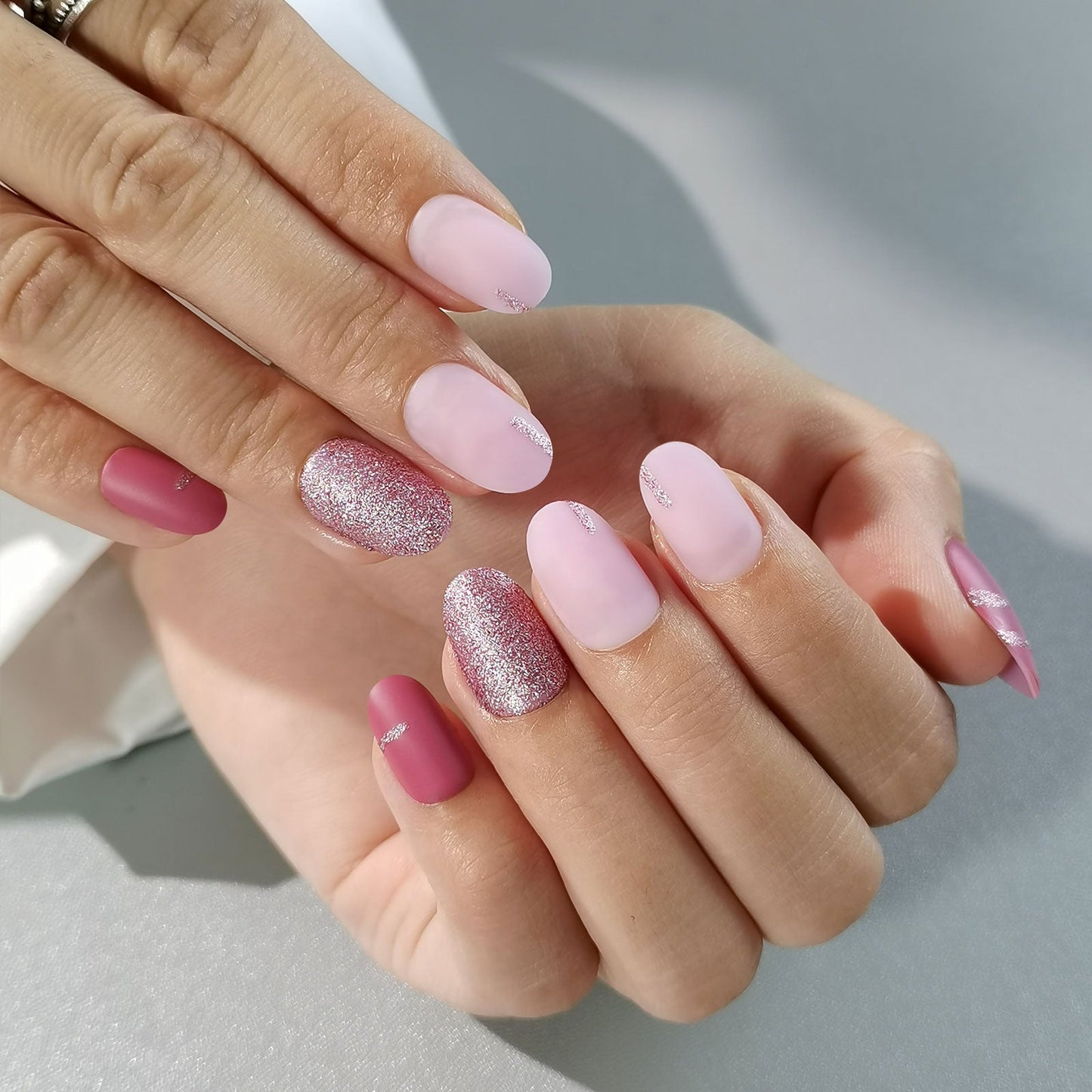Gel Press On Nails 16 Sizes-32 Pcs Kit X004Q73RX1