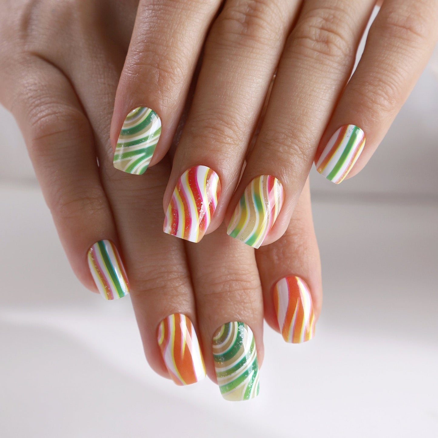 Sale Gel Press On Nails 16 Sizes-32 Pcs Kit X004OJ5GF3