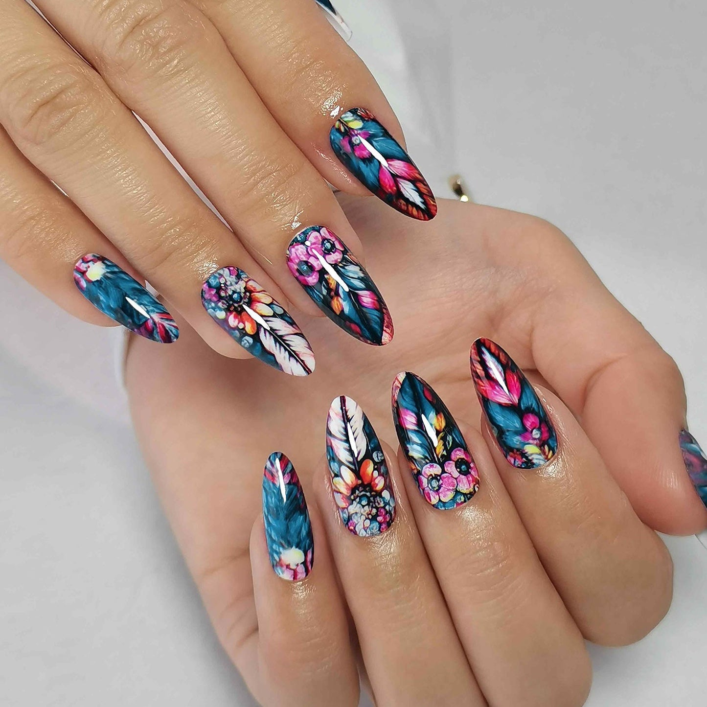 Gel Press On Nail 16 Sizes-32 Pcs Kit BKS3162