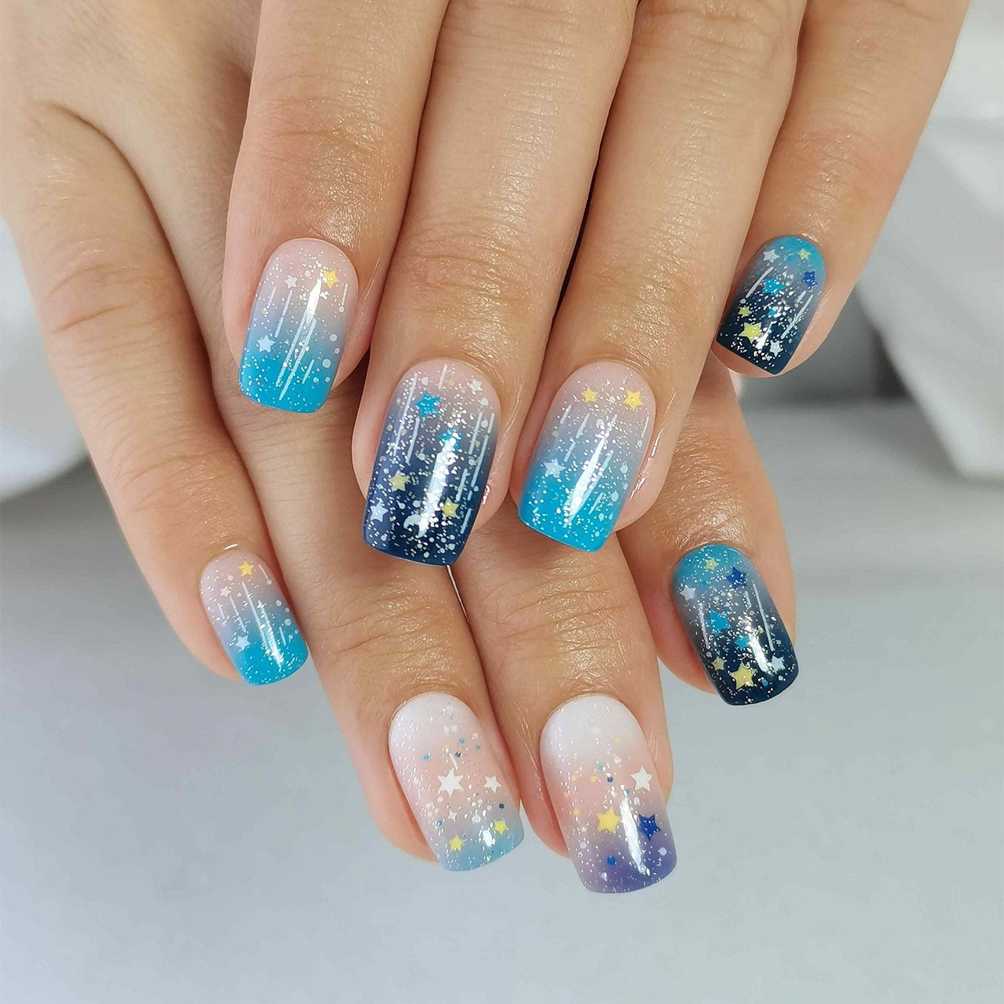 Sale Gel Press On Nail 16 Sizes-32 Pcs Kit  X004MHLCDR