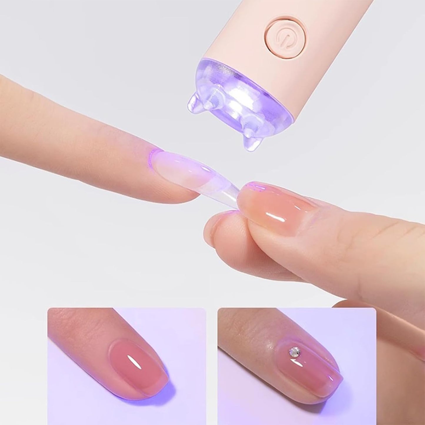 Mini Rechargeable Handheld UV  LED Nails Lamp