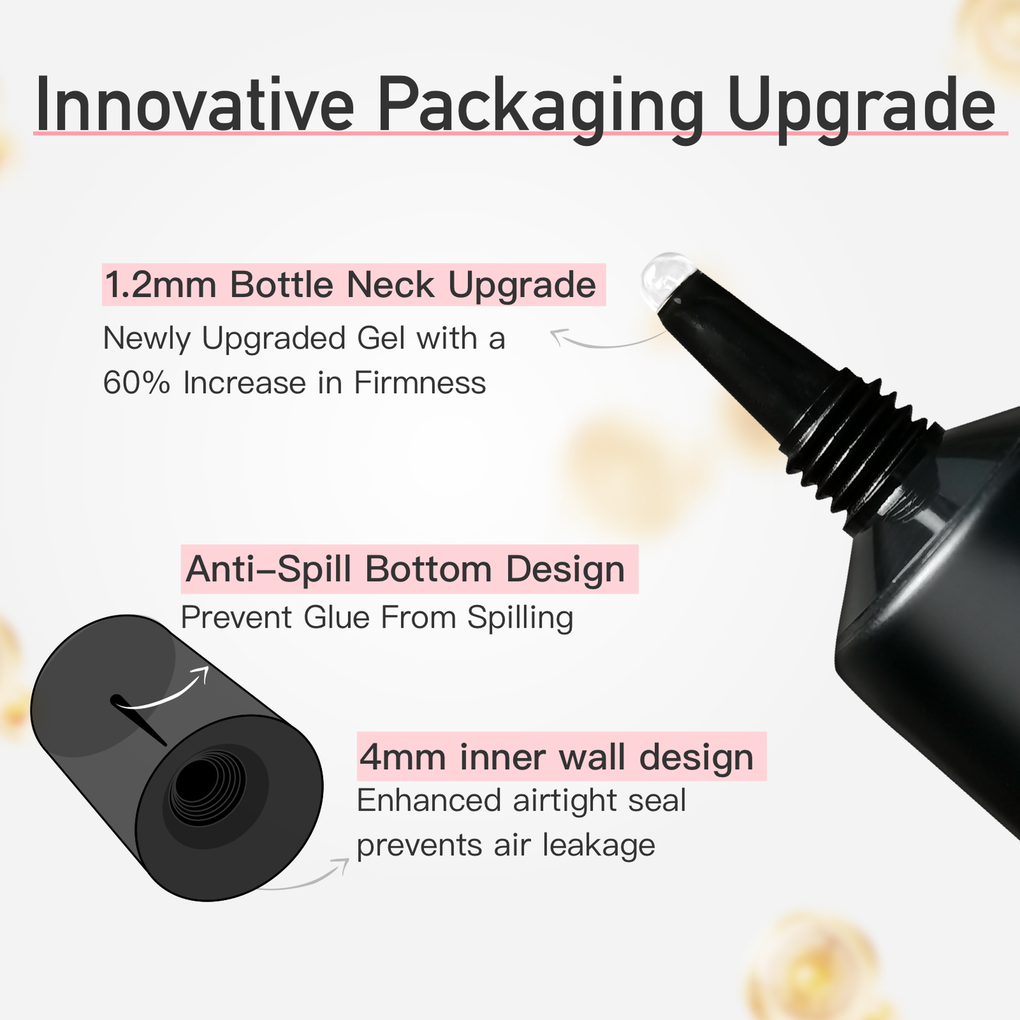 Upgraded Kit Semi Solid Glue and Pinpoint Remover)