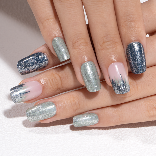 Sale 15 Sizes-30 Pcs Acrylic Press On Nails X0045FBDN5