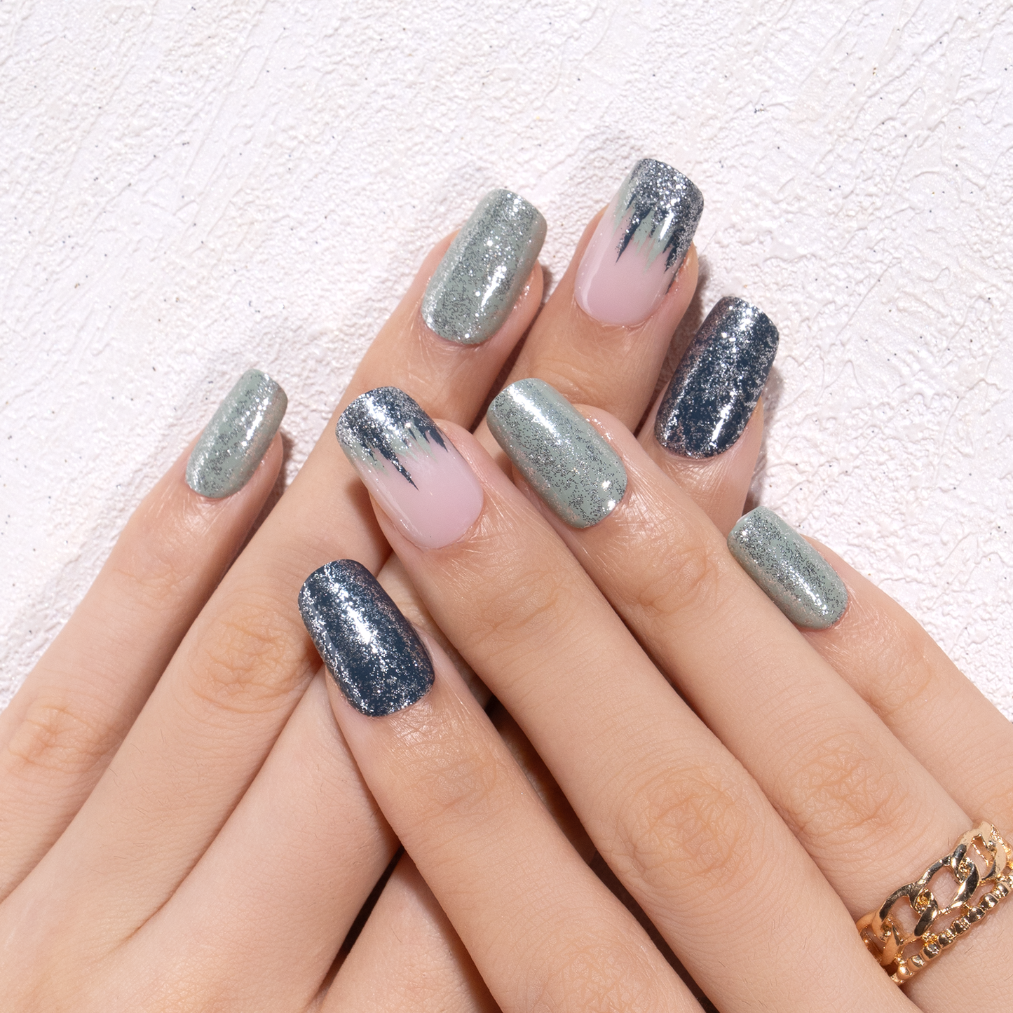 Sale 15 Sizes-30 Pcs Acrylic Press On Nails X0045FBDN5
