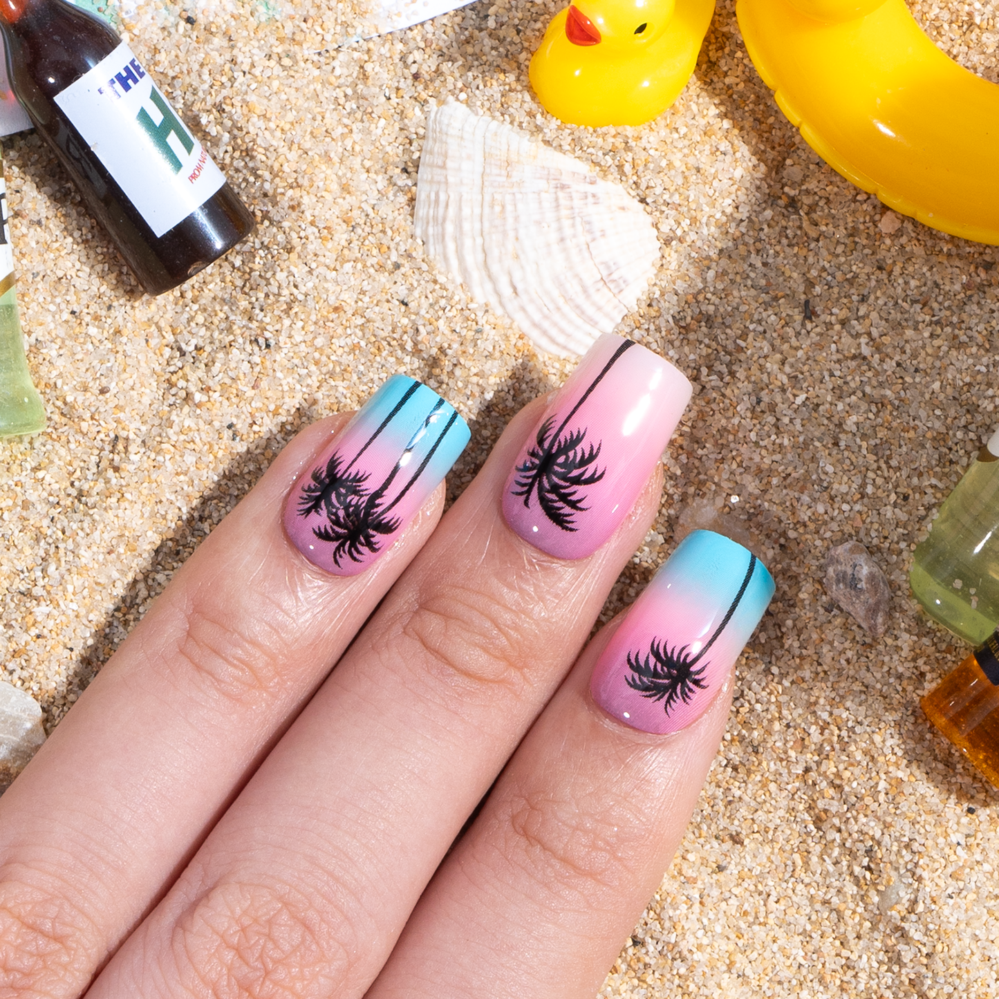 Gel Press On Nails 16 Sizes-32 Pcs Kit X004OYAEYV