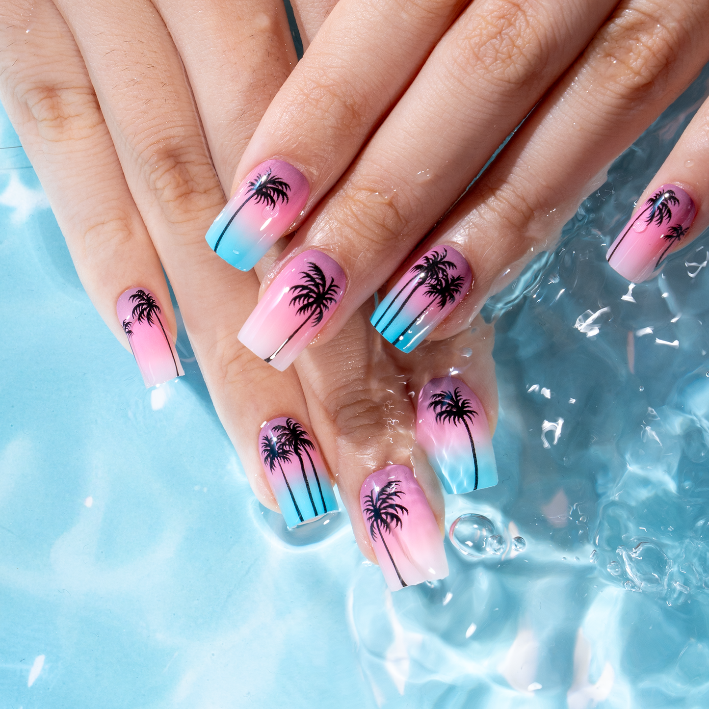 Gel Press On Nails 16 Sizes-32 Pcs Kit X004OYAEYV