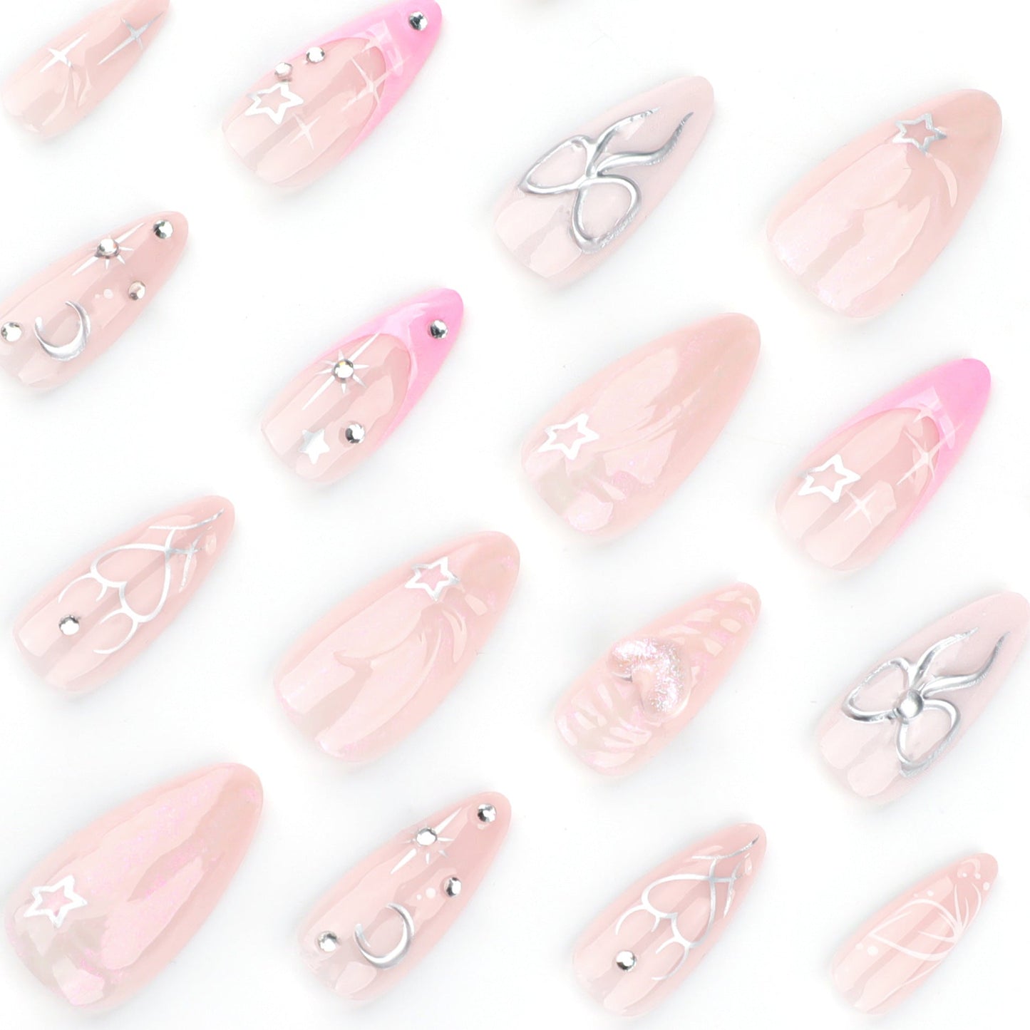 Sale 24pcs/Set Press On Nails JP3626