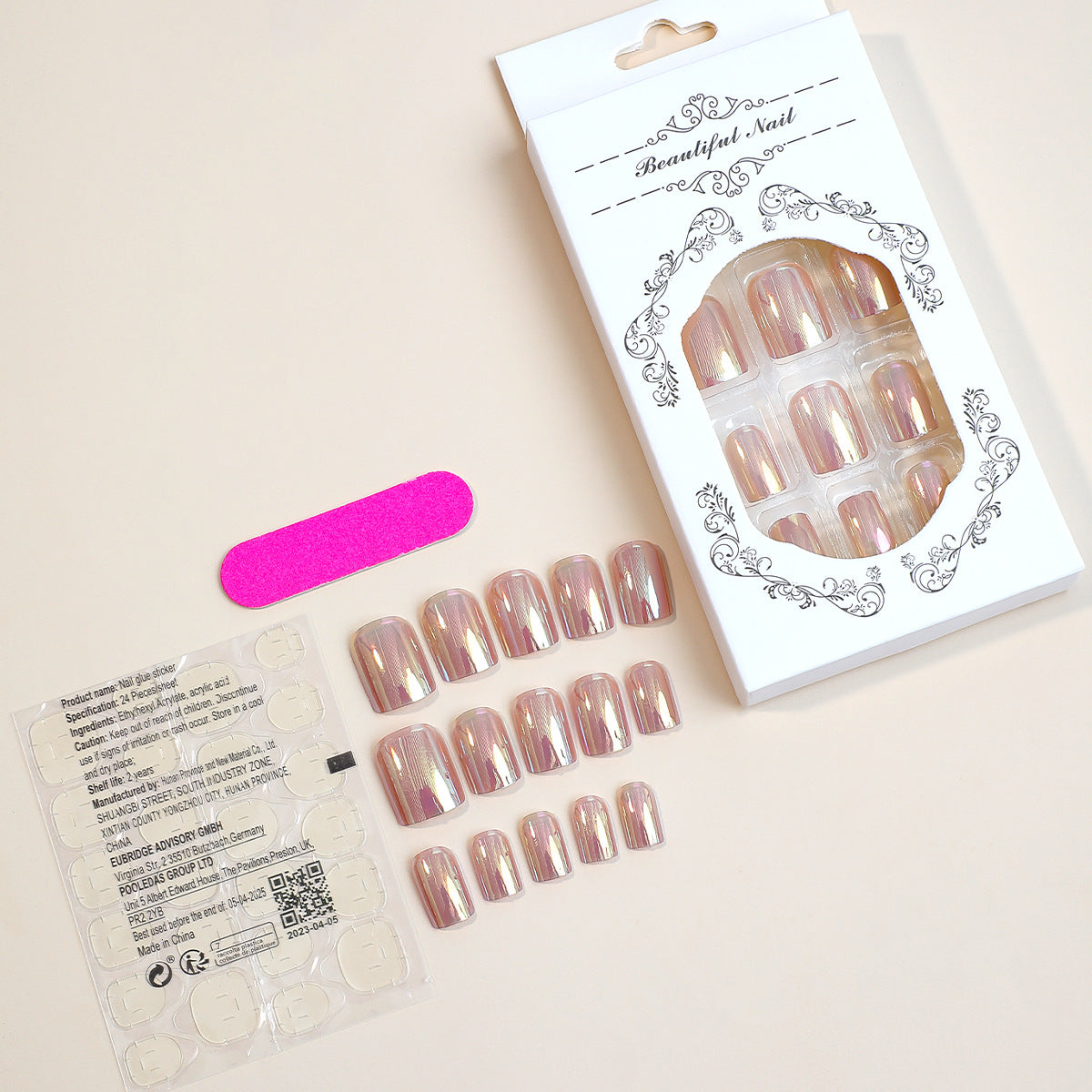 15 Sizes-30 Pcs Acrylic Press On Nail XY-50-16