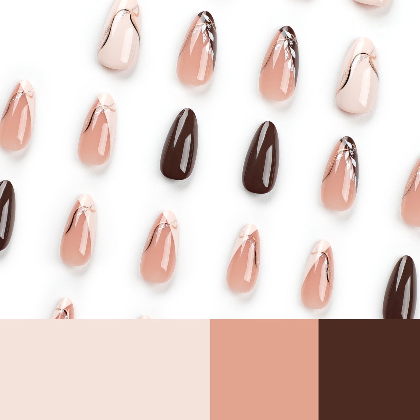 Gel Press On Nails 16 Sizes-32 Pcs Kit X004Q1LDQZ
