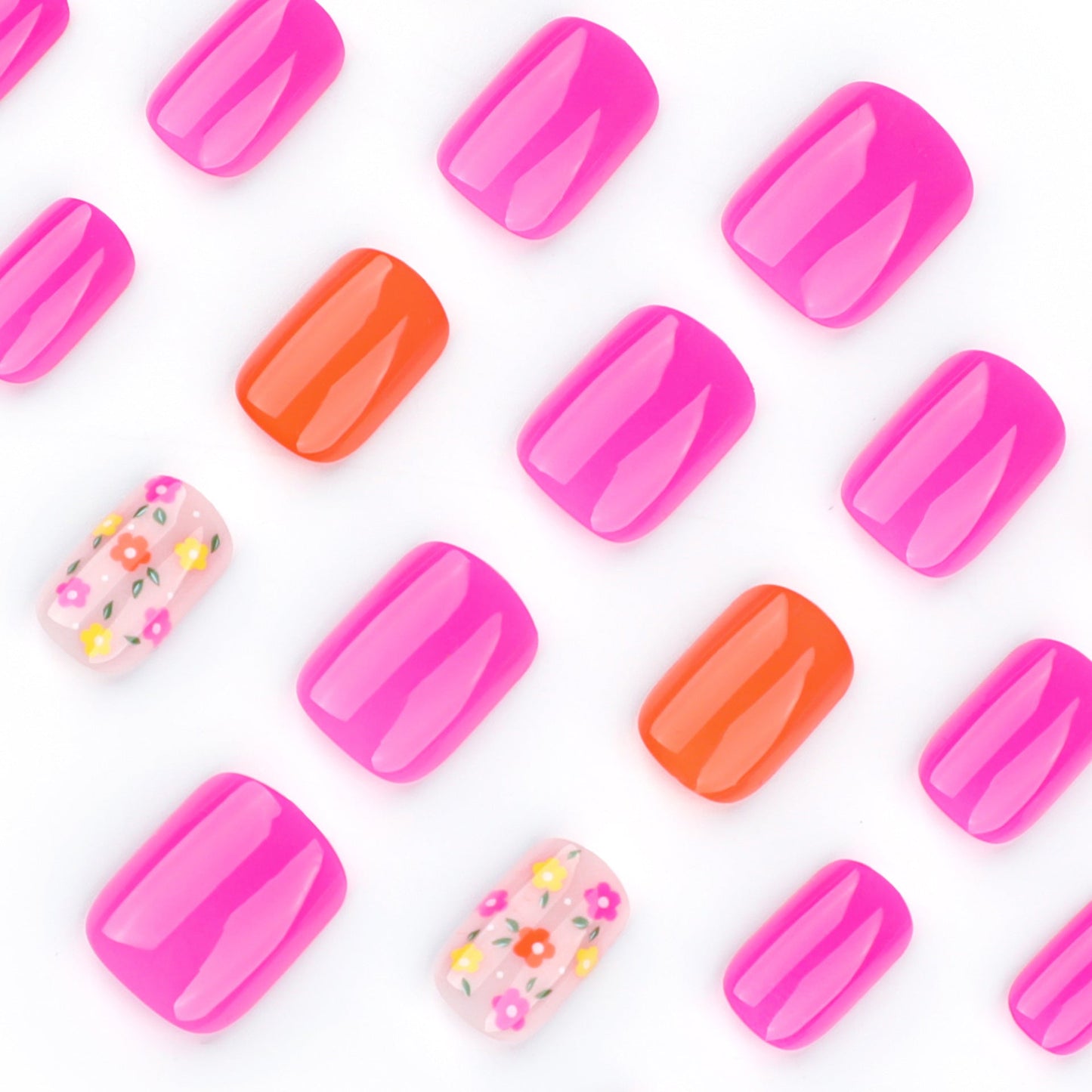 15 Sizes-30 Pcs Acrylic Press On Nails X004OT2SJ5