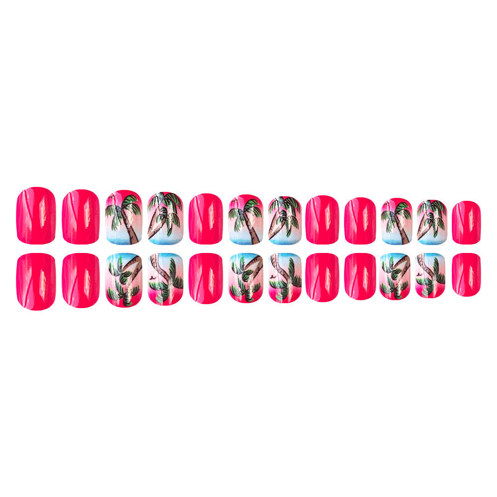 24pcs/Set Press On Nail JB816
