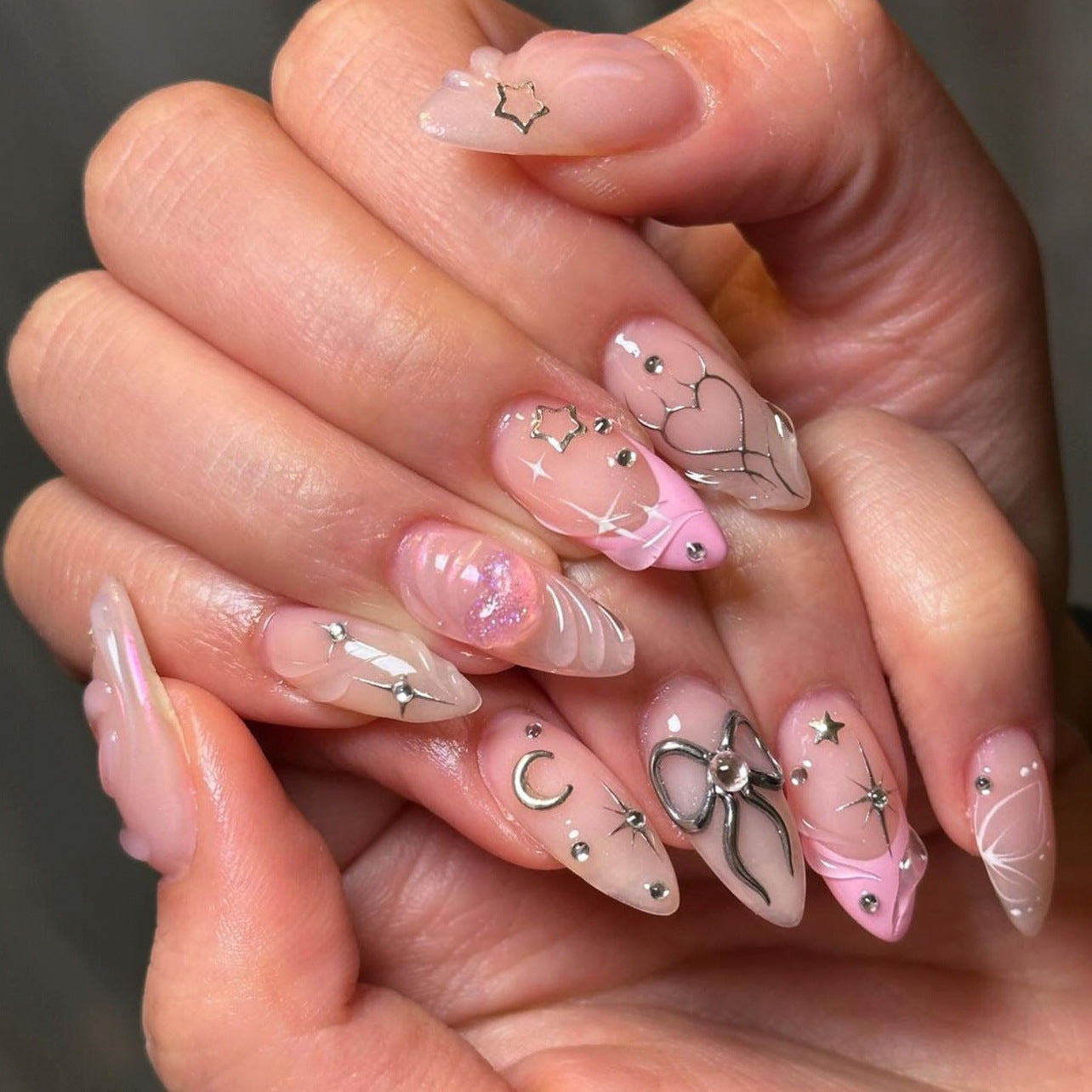 Sale 24pcs/Set Press On Nails JP3626