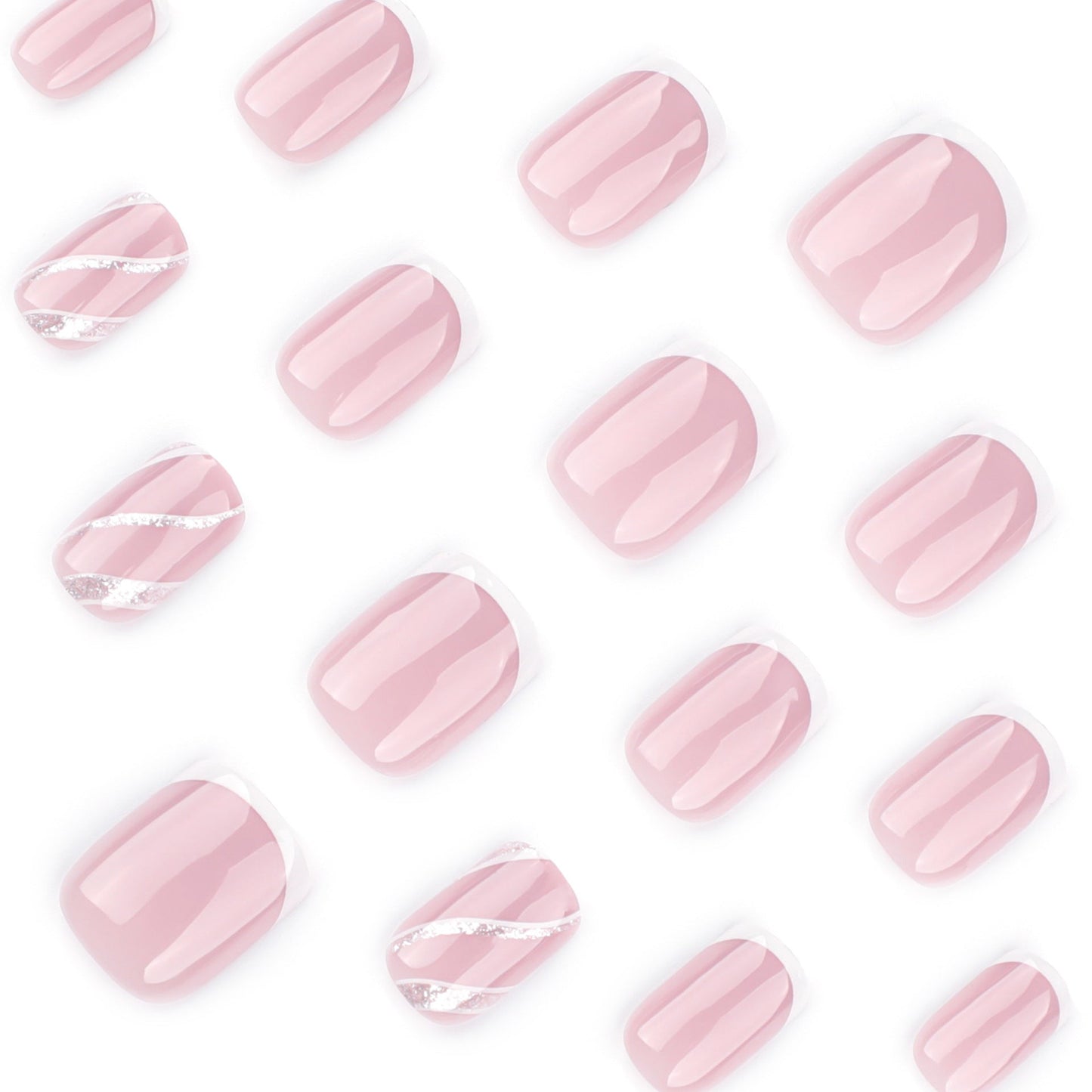 15 Sizes-30 Pcs Acrylic Press On Nails X004R9ILBL