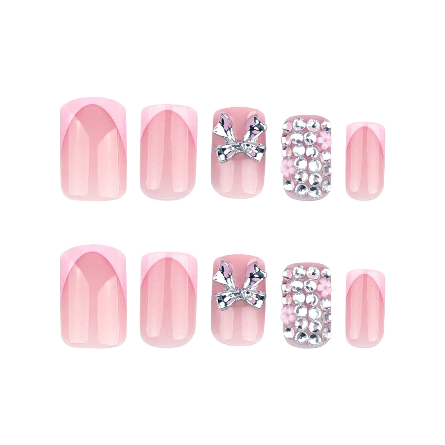 24pcs/Set Press On Nails JP3658