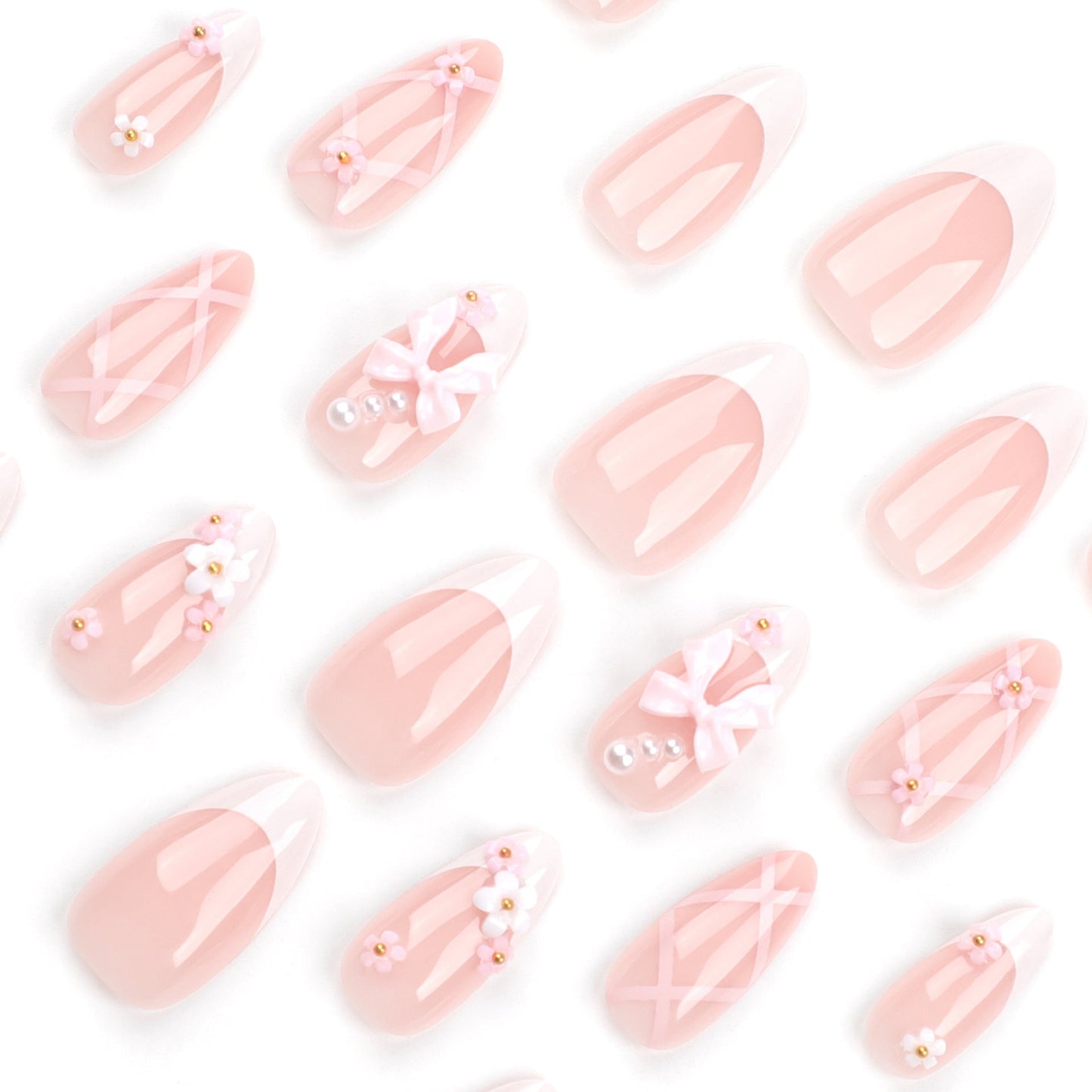 Sale 24pcs/Set Press On Nails JP3378