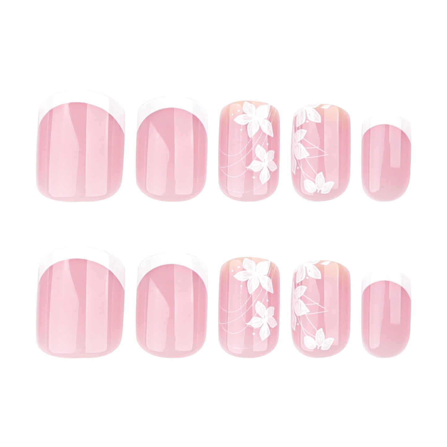 15 Sizes-30 Pcs Acrylic Press On Nails X004R90UUB