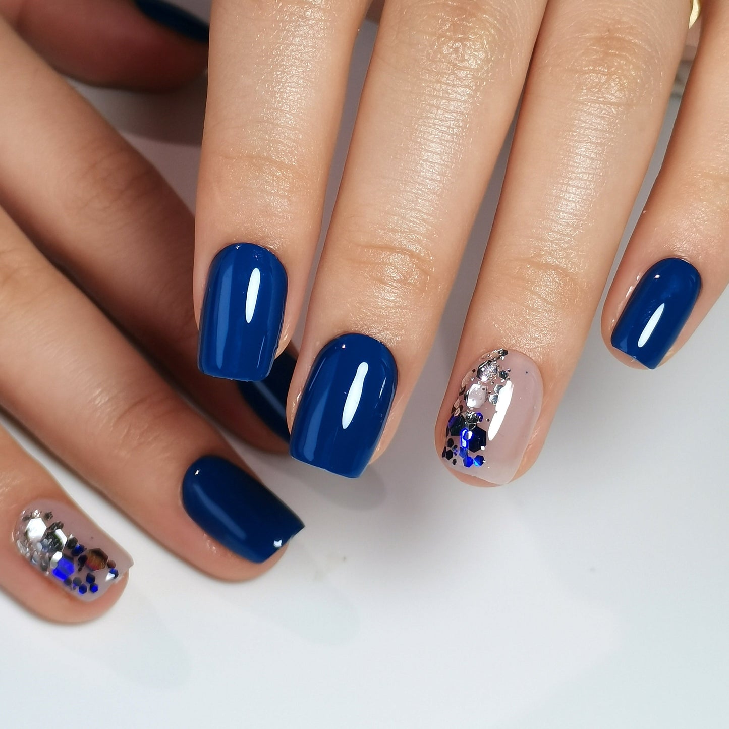 Gel Press On Nail 16 Sizes-32 Pcs Kit X004IS0W13-1