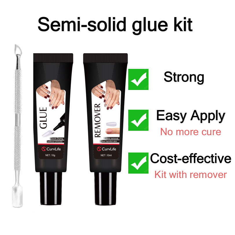 Upgraded Kit Semi Solid Glue and Pinpoint Remover)
